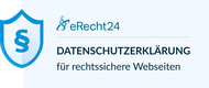 Datenschutzerklärung erstellt mit dem Datenschutz-Generator von eRecht24